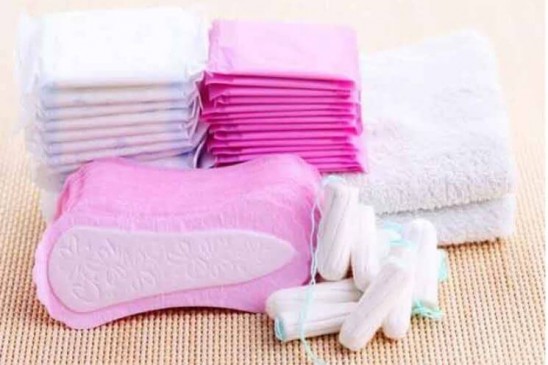 gram panchayat is distributing house to house free sanitary pads