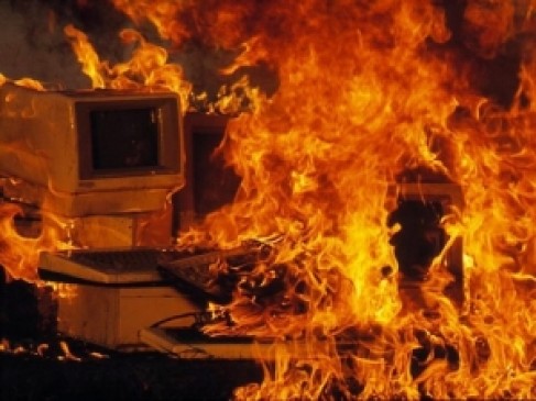 Maharashtra: fire in Executive Engineer Mechanical Dept, Wardha