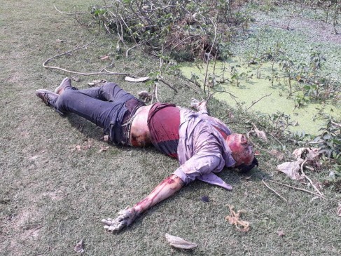 Man was died when he was running away after kill his wife