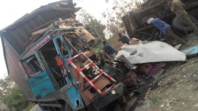 One person died in hywa and container accident, two injured