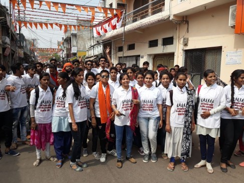 students protest for NTPC projects in chhatarpur madhya pradesh students protest for NTPC projects in chhatarpur madhya pradesh