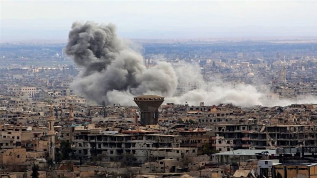 Syria East Ghouta transforming into a cemetery 42 people deaths