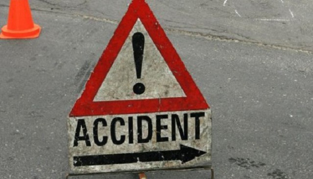Driver died in road accident in satna 
