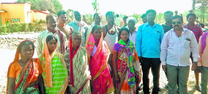 Forest Department threatening to demolish houses from JCB