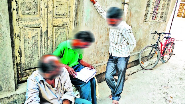 Kanak Employees engaged in voter list verification leaved Cleansing