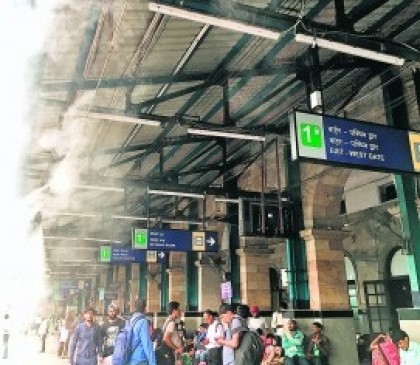 Misting Systems: the cold showers Relieving  at the station