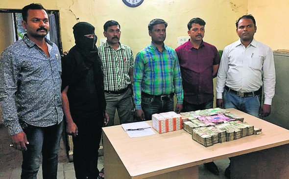 Seven million takers servant now behind the bars in nagpur