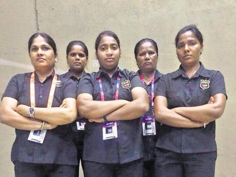 This Lady Bouncer protects you by becoming regardless of life