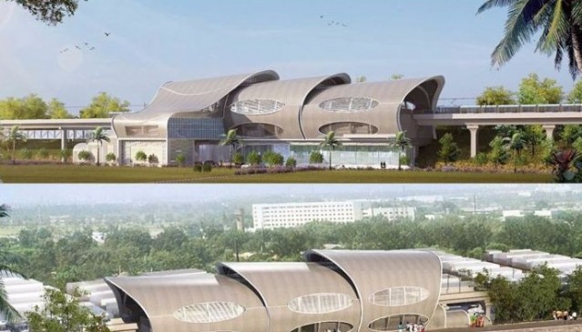 3 Metro station is ready to be stationed, work in progress on 7