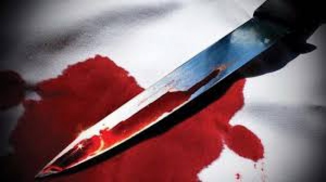 A person angerd due to Stareing murdered a man and injured one