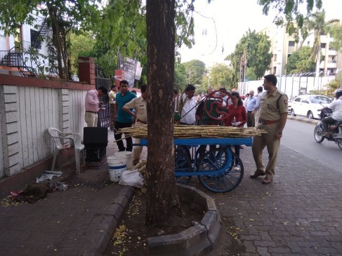 A young man was killed in ramnagar Square with sharp weapons