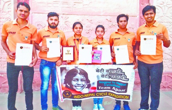 bicycle journey from Nagpur to Nepal for women empowerment