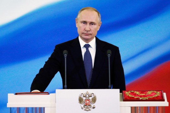 पुतिन ने चौथी बार संभाली कमान, किया रूस को शक्तिशाली देश बनाने का वादा