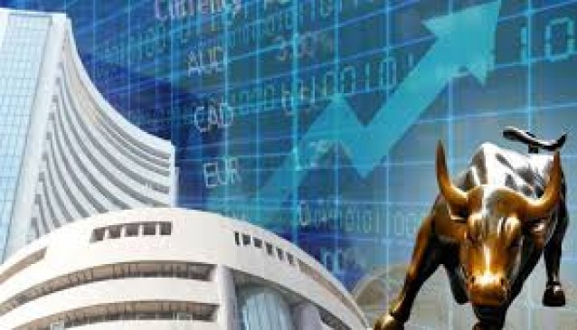 शेयर बाजार ने मनाया बीजेपी की जीत का जश्न, सेंसेक्स 450 अंक उछला
