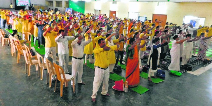 Spiritual practice of body and mind Falun Dafa,