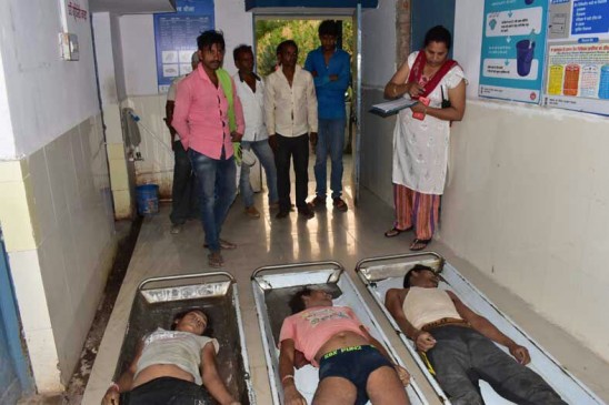 The poisonous gas discharged in the well, sister with two brothers died