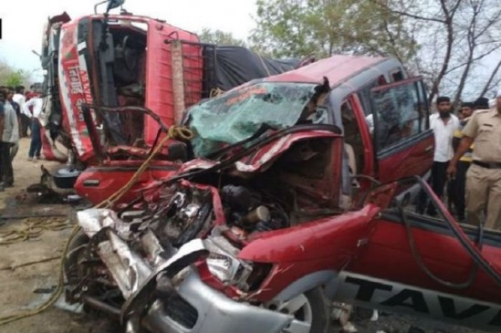 महाराष्ट्र के यवतमाल में भीषण सड़क हादसा, 11 की मौत, 3 घायल