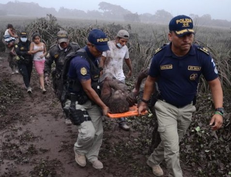 Fuego volcano of Guatemala erupts near capital, dozens of dies