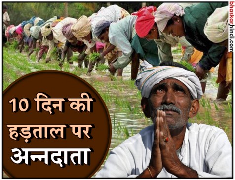 मांगों को लेकर खफा हुआ अन्नदाता, दूध और सब्जियों की हो सकती है किल्लत