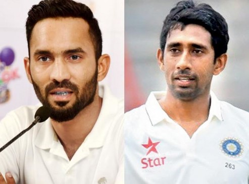 wriddhiman saha out from the afghanistan test dinesh karthik as replacement