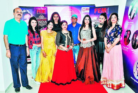 50 participants gave auditions for the Miss and Mrs India fashion show 2018