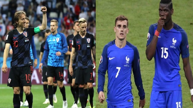 FIFA WC: फ्रांस-क्रोएशिया में खिताबी भिड़ंत आज, जानें कौन किस पर भारी