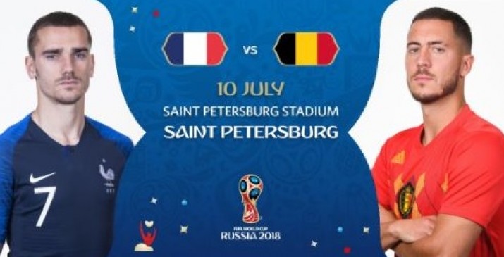 Fifa World Cup : France Vs Belgium 1st semifinal match live score update