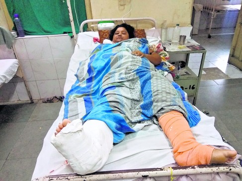 A challenging operation of bone of a woman takes place in Nagpur