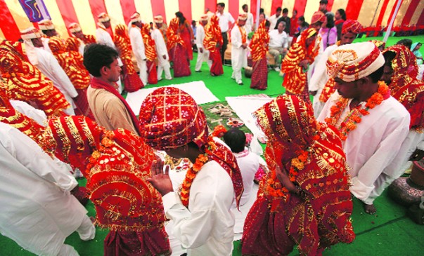 a man second marriage in kanyadan yojana in katni madhya pradesh