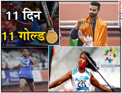 Asian Games: अरपिंदर और स्वपना ने एथलेटिक्स में दिलाया गोल्ड, दुती चंद को सिल्वर Asian Games: अरपिंदर और स्वपना ने एथलेटिक्स में दिलाया गोल्ड, दुती चंद को सिल्वर