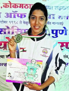 Dhanshree is going to represent the Maharashtra in Yoga Dhanshree is going to represent the Maharashtra in Yoga