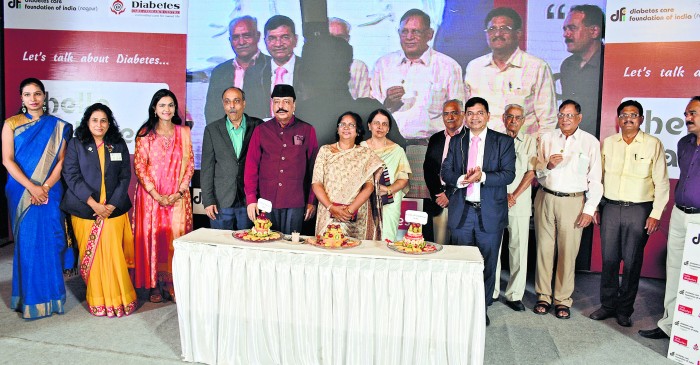 Guidance for diabetes awareness in a program held in nagpur maharashtra