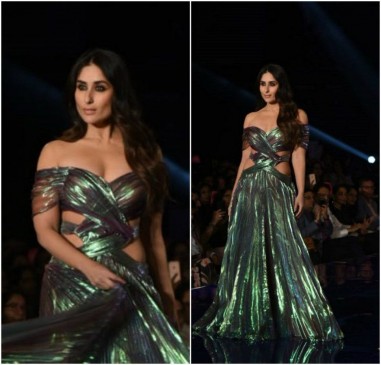 LFW में करीना का ग्लैमरस अंदाज, डिजाइनर अनीशा के लिए किया रैम्प वॉक LFW में करीना का ग्लैमरस अंदाज, डिजाइनर अनीशा के लिए किया रैम्प वॉक