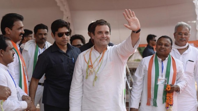 Election 2018: छत्तीसगढ़ के एक दिवसीय दौरे पर राहुल गांधी, राजीव गांधी भवन का करेंगे उद्घाटन Election 2018: छत्तीसगढ़ के एक दिवसीय दौरे पर राहुल गांधी, राजीव गांधी भवन का करेंगे उद्घाटन