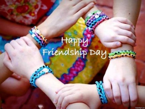 Today Friendship-Day : celebrated in country as like a festival