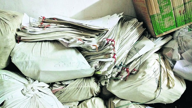 One spark will burn precious documents, Know what the matter?