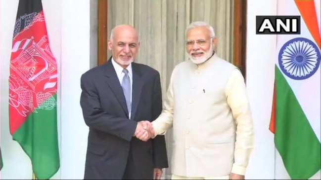 अफगानिस्तान के राष्ट्रपति अशरफ गनी का भारत दौरा, पीएम मोदी से की मुलाकात
