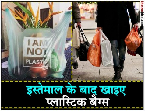 साइंटिस्ट्स ने बनाएं ऐसे प्लास्टिक बैग्स जिन्हें आप खा भी सकेंगे