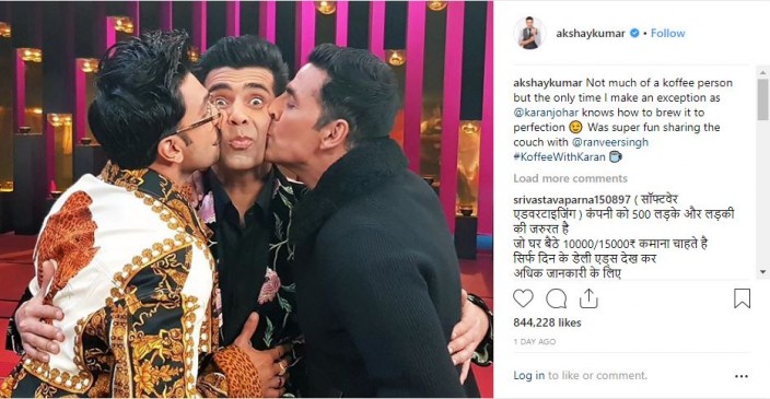 करण के चैट शो में दिखेगी आलिया-दीपिका और अक्षय-रणवीर की जोड़ी करण के चैट शो में दिखेगी आलिया-दीपिका और अक्षय-रणवीर की जोड़ी