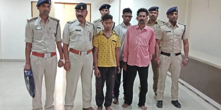 The district Police has exposed the thieves gang in Balaghat