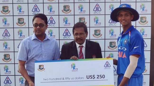 U-19 Asia cup : India beat Afghanistan by 51 run