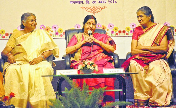 Sushma Swaraj said I gave priority to the security of the NRIs