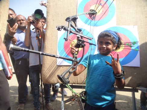 Tanishka successful in targeting all the 36 arrows in the under-9 category