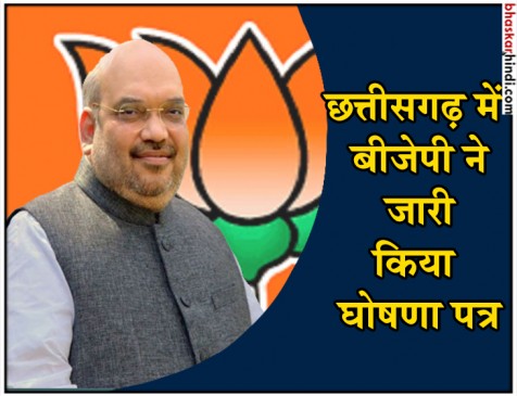 अमित शाह ने जारी किया BJP का संकल्प पत्र, किसानों-युवाओं पर फोकस