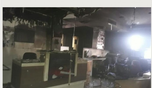 House and shop burn at different places including Electric Company office