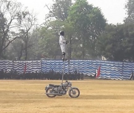 Jabalpur:Daredevils Team of One STC making the 24th world record