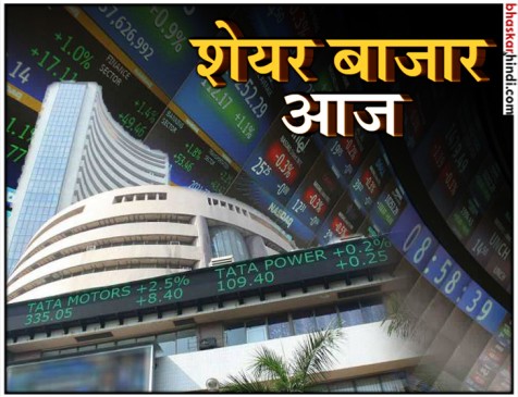 शेयर बाजार : सेंसेक्स में 106 अंकों की गिरावट, निफ्टी 10,900 के नीचे बंद