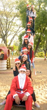 Christmas being celebrated globally, young people made something special