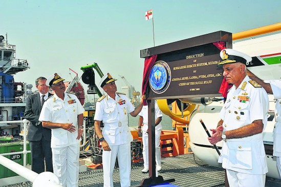 Highly advance DSR vehicle joins Navy to save the submarines