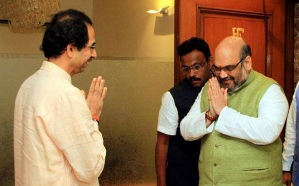 Hope to shah - Shiv Sena will remain with BJP in Lok Sabha elections